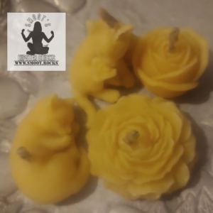 100% Beeswax Candle Bundle with organic Hemp wicks